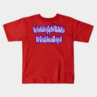 Motivational Red White and Blue Kids T-Shirt